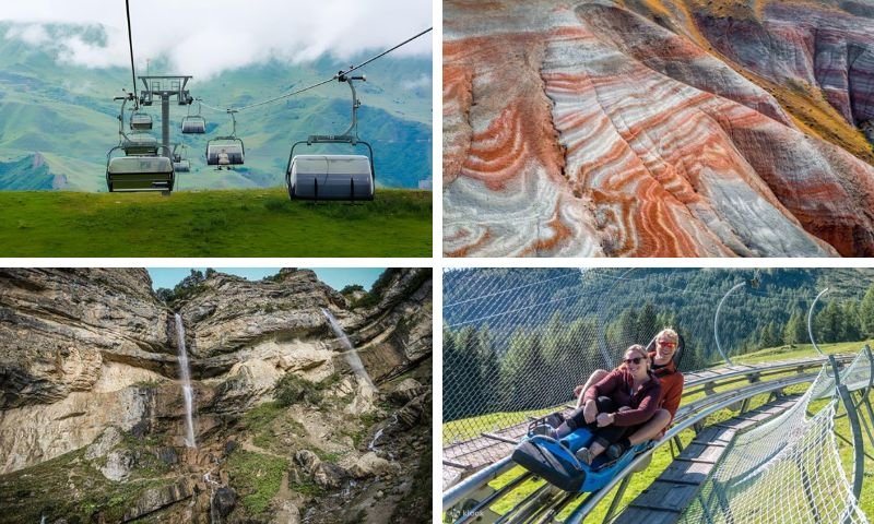 Khizi – Shahdag Excursion in Azerbaijan: Pink Lake and Candy Cane Mountains